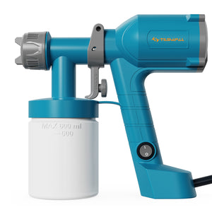 Tilswall Pistolet a Peinture Électrique - Pulvérisateur de Peinture Ultra-Léger