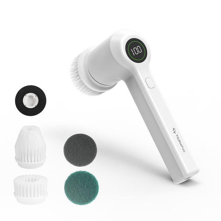 Brosse de nettoyage électrique à manche court M4