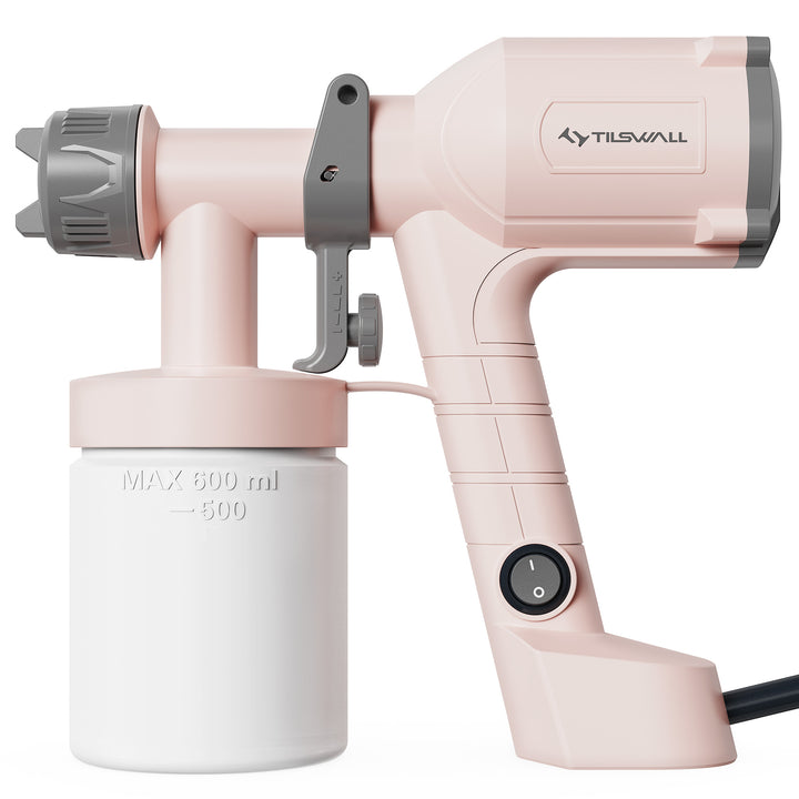 Dreamer 400 Pulvérisateur de Peinture Ultra-Léger avec Réservoir Détachable 600ml, Rose