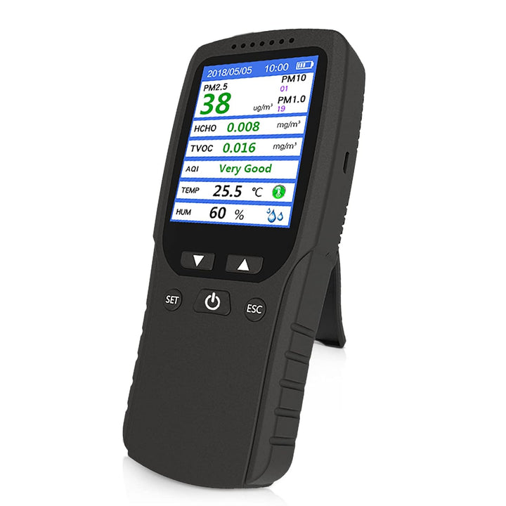 Moniteur de qualité de l'air Tilswall Détecteur de pollution de l'air intérieur domestique